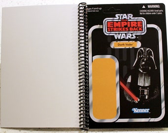 Darth Vader Recycled Vintage Style Star Wars ESB Notebook/Journal