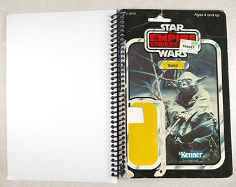 Yoda Recycled Vintage Star Wars ESB Notebook/Journal