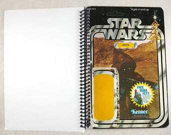 Jawa Recycled Vintage Star Wars Notebook/Journal