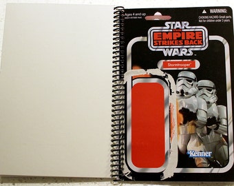 Stormtrooper Recycled Vintage Style Star Wars TESB Notebook
