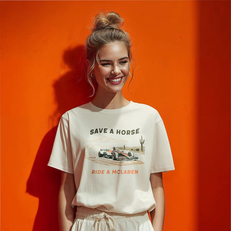 McLaren Formula 1 T-Shirt: Lando Norris & Oscar Piastri, Unisex F1 Merch image 4
