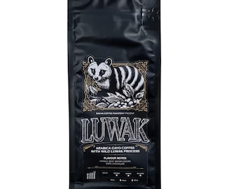 Indonesischer Mungoose-Kaffee, fein gemahlen, Arabica Gayo, 100 g