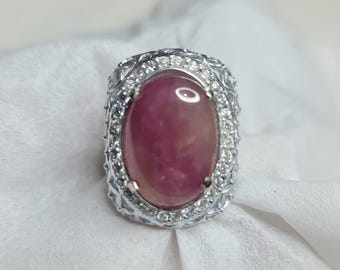Ruby Mens Ring No Heat Certified!!Unheated 15.55 CT
