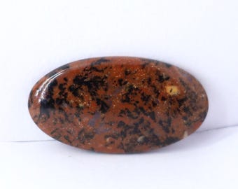 Brilliant Top Grade Quality 100% Natural Honey Dendrite Agate Cabochon Loose Gemstone, Oval Shape 39 Ct. 44X24X4 mm For Jewelry Making Stone
