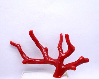 New Arrivals!! Genuine Tree 100% Natural Italian Red Coral Branch Cabochon  Gemstone, AAA+ Quality Coral Polished Stick Raw Well Polished