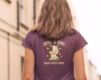 Camiseta unisex de animales de granja para amantes de las vacas