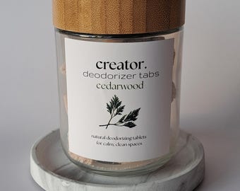 Pastilles désodorisantes au bois de cèdre