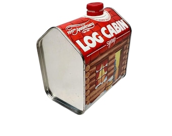 Jarabe LOG Cabin del Centenario (1887-1987) de General Foods, 24 oz.