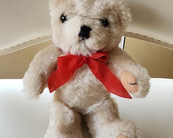 ヴィンテージ ジョイントボタン モヘア ぬいぐるみ テディベア