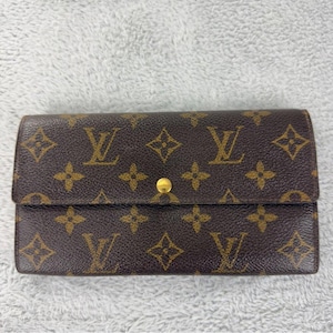 Carteira de crédito Louis Vuitton autêntica Pochette Porte Monnaie