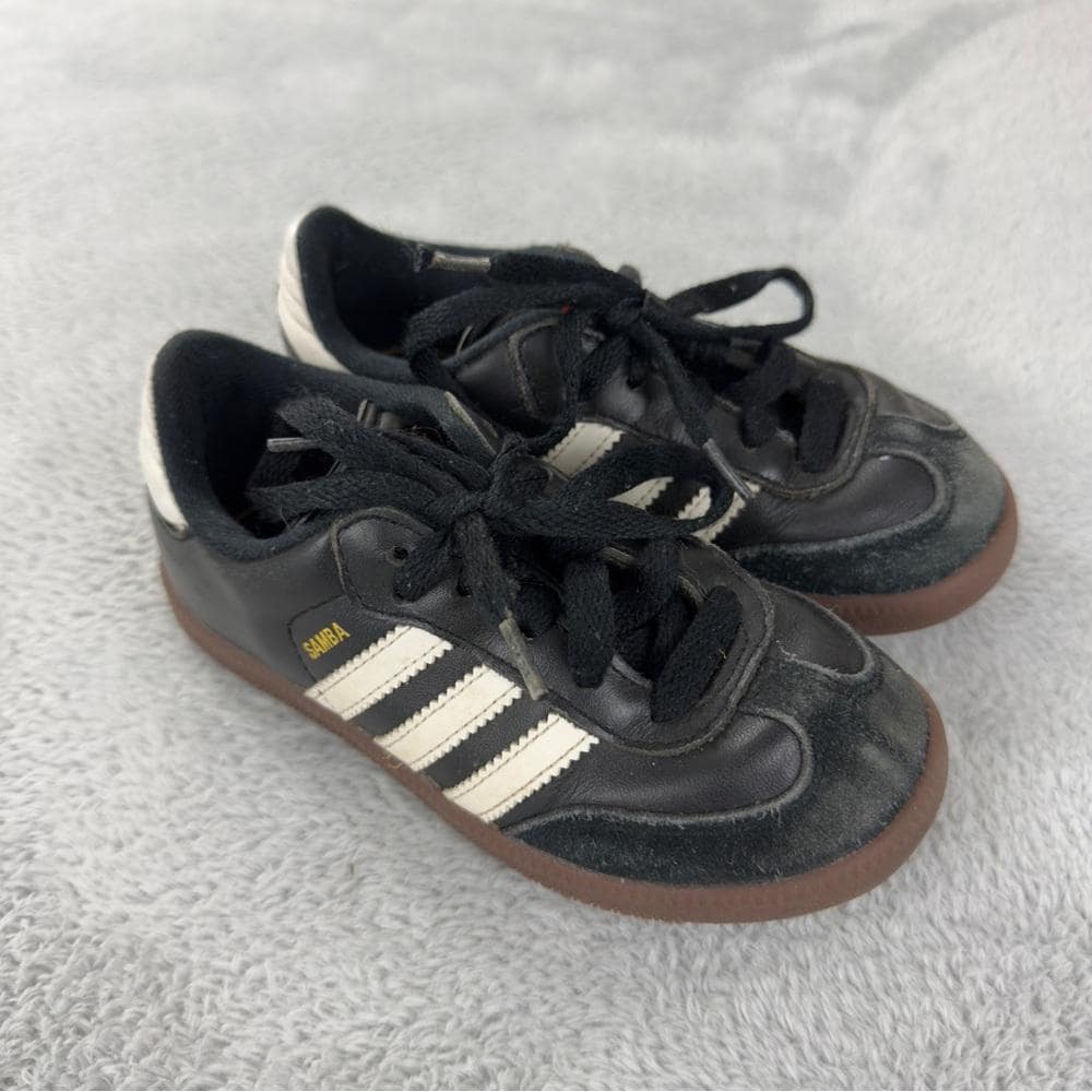 ビンテージ　adidas samba オリジナル　80s 90s Vintage 80s Adidas Sneakers in White Leather - Rare Adidas