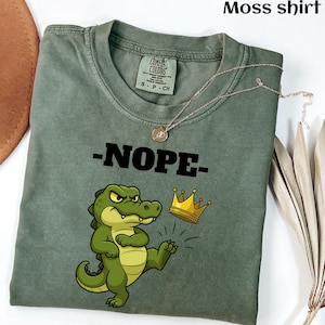 No Kings in America Bald Eagle Shirt | No Kings Shirt | America Shirt | Funny Political Meme Shirt | Patriotic Shirt | Social Justice Shirt