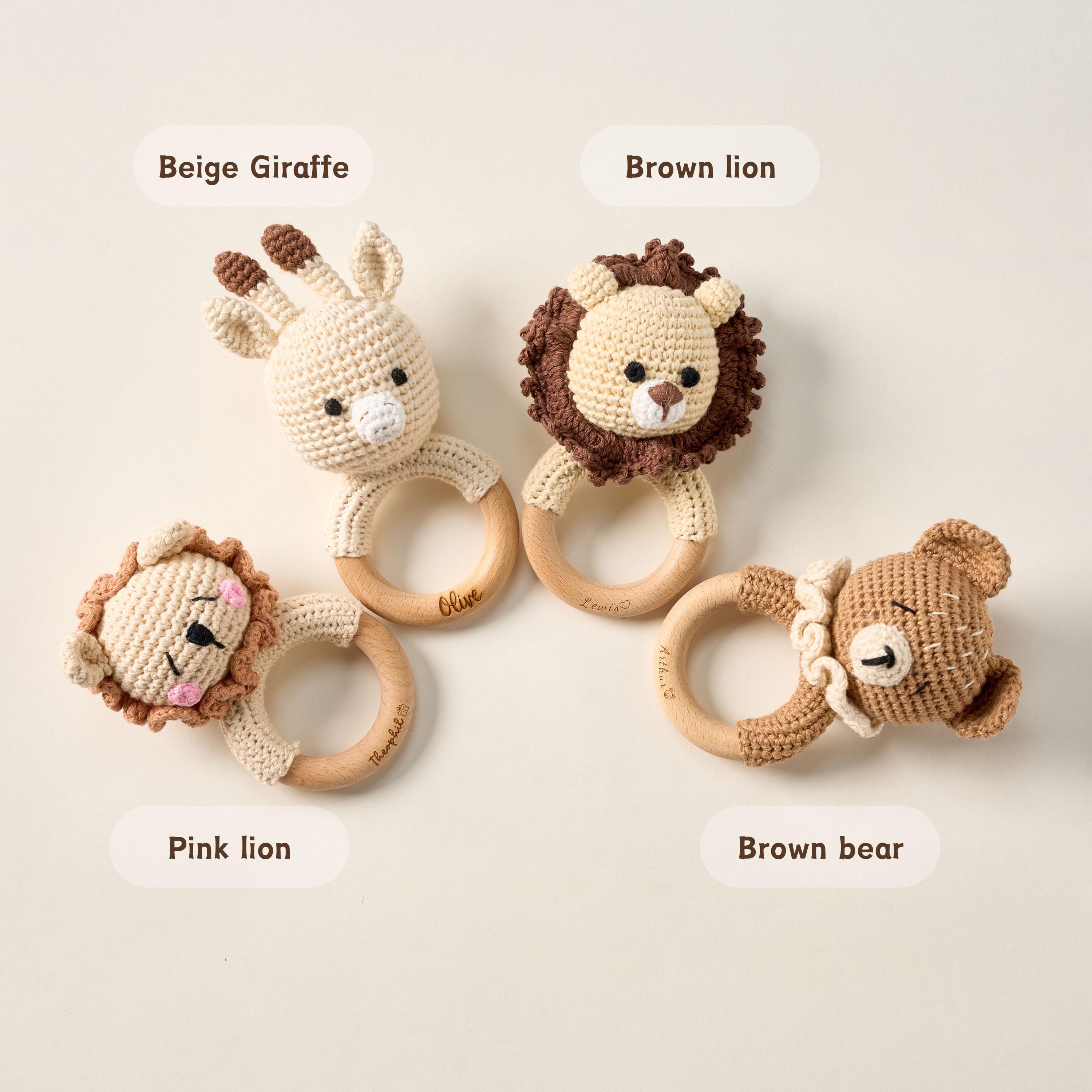Personalized Baby's First Easter Rattle With Name, Custom Newborn ...