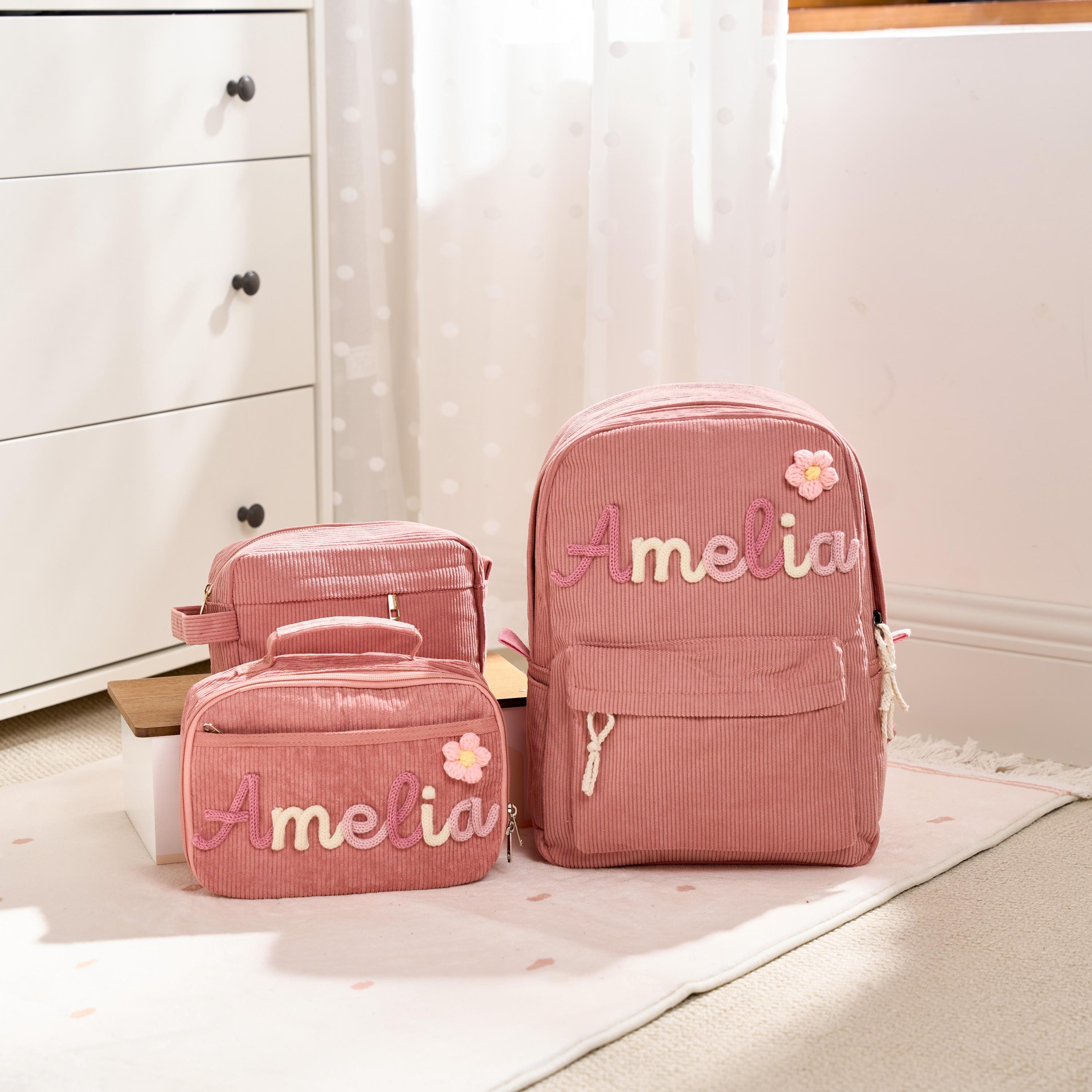 Personalized Backpack Set With Lunch Bag and Pencil Case  display picture 2