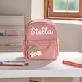 Personalized Kids Corduroy Backpack – Custom Toddler School Bag with Name, Cute and Practical Gift for Boys & Girls