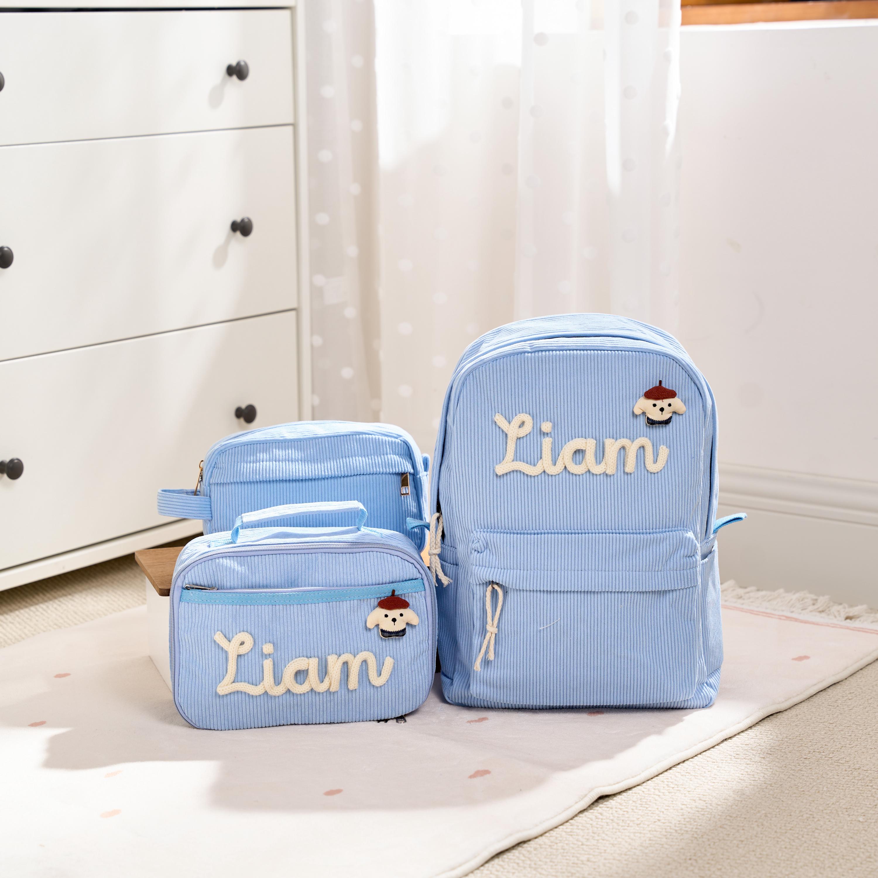 Personalized Backpack Set With Lunch Bag and Pencil Case  display picture 3