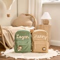 Personalized Backpack · Back to School Gift · Custom School Bag for Kids and Toddlers · First Day of School · Daycare Bag product logo