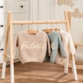Personalized Sweater - Custom Embroidered Baby Sweater -  Toddler Knit Sweatshirt - Baby Name Jumper