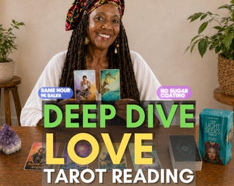 Blind Tarot Reading | Intuitive Love Career Guidance | Personalized Digital Tarot Spread |  Same Hour Delivery