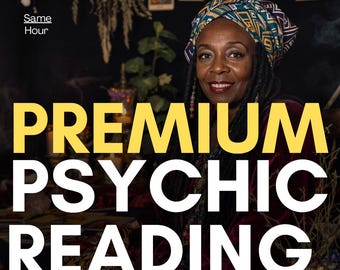 Premium Medium Psychic Reading | Clairvoyant Reading With Spirit Contact | Same Hour Reading | Spirit Guide & Spiritual Clarity