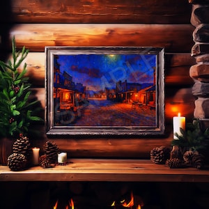Armadillo Red Dead Redemption oil painting digital file.