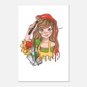 Artist girl