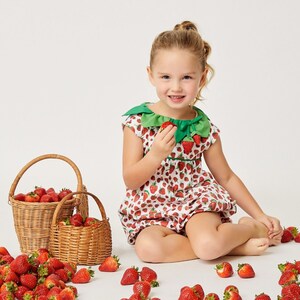 The Very Hungry Caterpillar™ Strawberry Leaf Romper: World of Eric ...