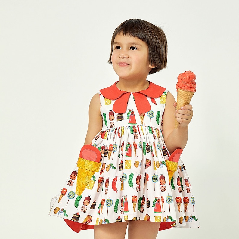 The Very Hungry Caterpillar™ Two Scoops Dress by World of Eric Carle Little Goodall image 3