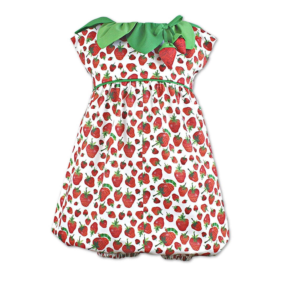 The Very Hungry Caterpillar™ Strawberry Leaf Romper: World of Eric ...