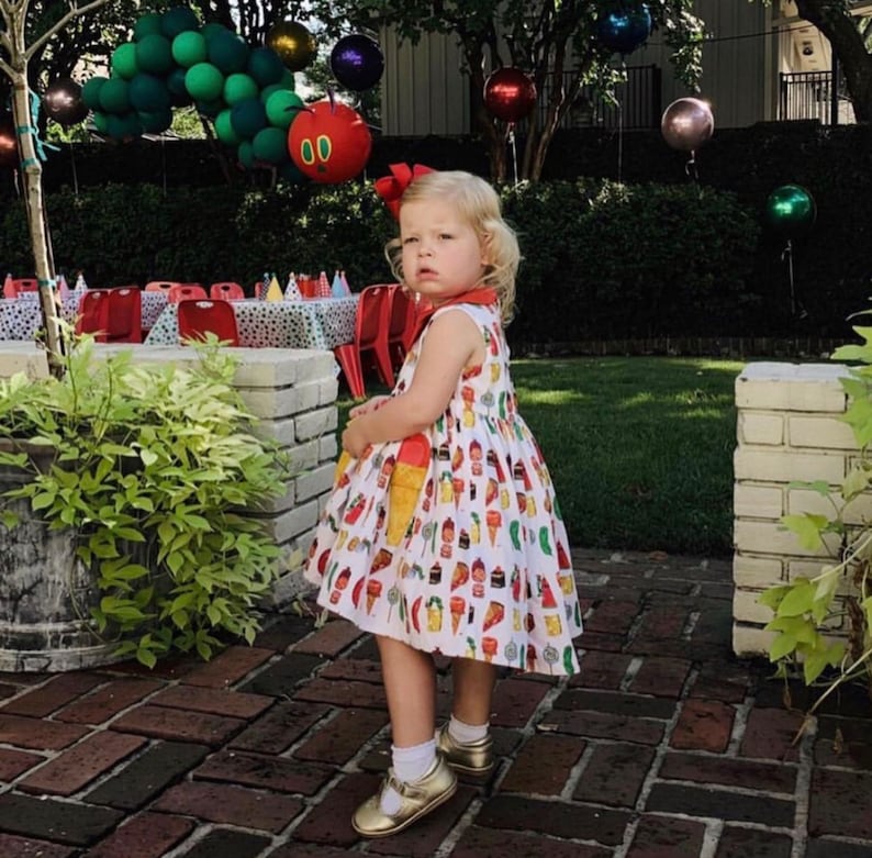 The Very Hungry Caterpillar™ Two Scoops Dress by World of Eric Carle Little Goodall image 6