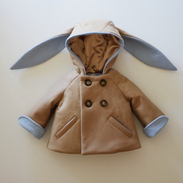 Little Rabbit Coat in Blue