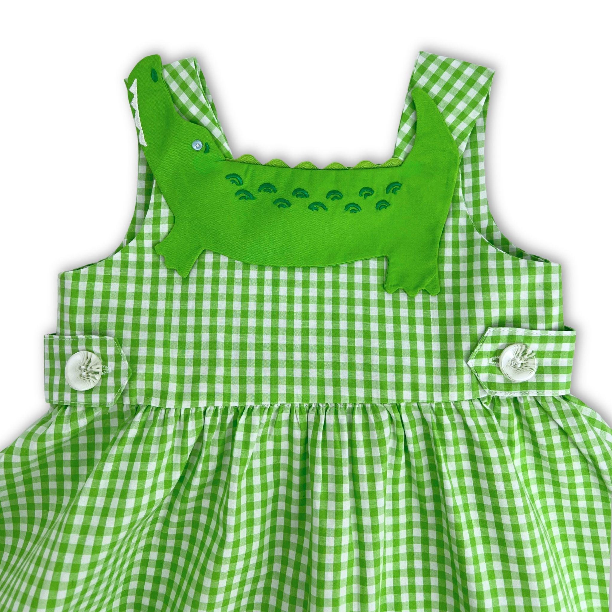 green crocodile dress Green Crocodile Crocs A-Line Dress by savesarah