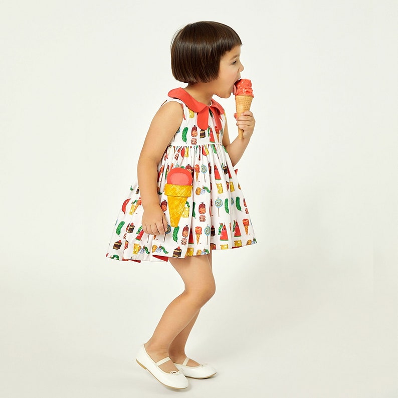 The Very Hungry Caterpillar™ Two Scoops Dress by World of Eric Carle Little Goodall image 4