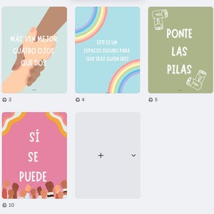 Mental Health Poster Bundle Spanish