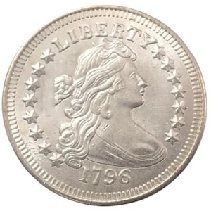 Replica 1796 Draped Bust Quarter – Small Eagle Reverse 25 Cent Coin