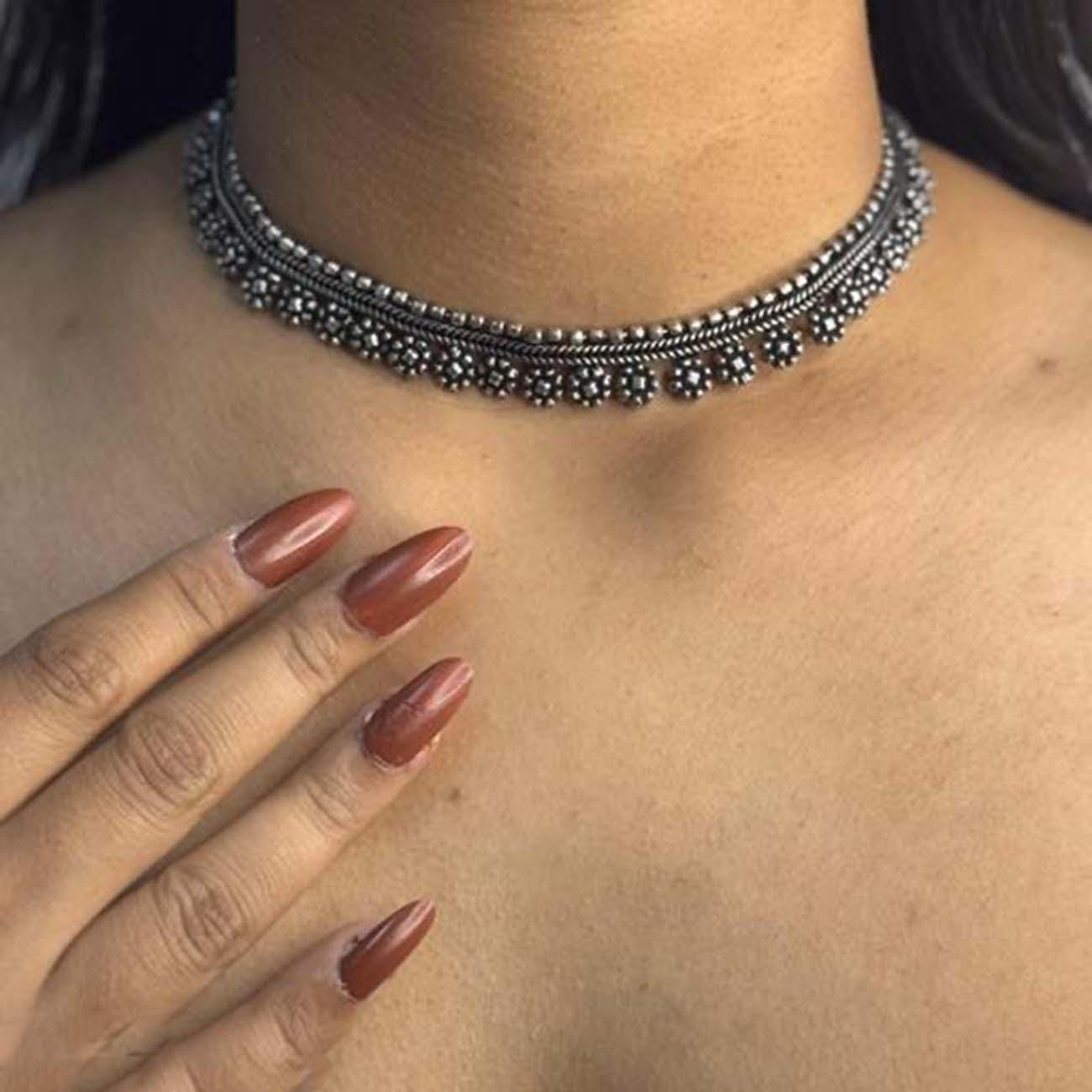 Wedity Mariée Mariage Collier De Perles Boucles D'oreilles Cristal Mariage Colliers Ras Du Cou Ensemble Bijoux Pour Femmes Et Filles (B