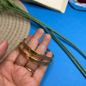 Pair Of Bangle/Adjustable Gold Plated Bangle/Bridesmaid Gift/Rajwadi Kangan/Statement Bangle/Bollywood Jewelry/Wedding Wear Jewelry
