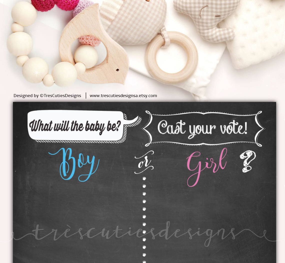 gender reveal games gender reveal chalkboard sign gender