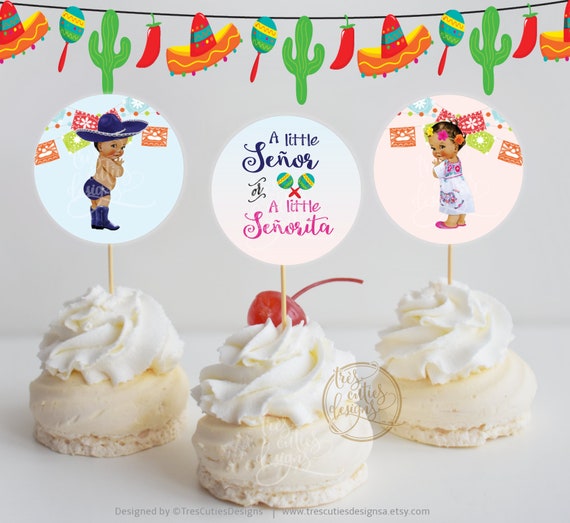 Señor or Señorita Gender Reveal Fiesta Gender Reveal Decor Etsy