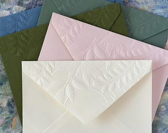 5x7 Envelope Packs Embossed (Foliage #1 Pattern)