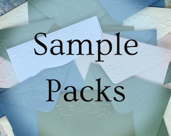 Sample Envelope Packs (set of 5)