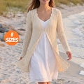 Crochet Cardigan Pattern PDF | Boho Open Front Kimono Sweater | Crochet Cardigan XS-2XL | Women's Crochet Top | Easy Crochet Tutorial