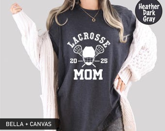 Personalized Lacrosse Mom Shirt: Trendy Game Day Tee