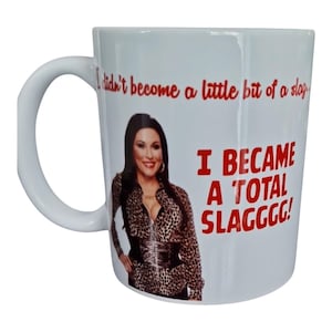 Mok Total Slag Kat Slater – grappige mok onbeleefd – op zeep TV geïnspireerde beker – brutaal cadeau voor volwassen humor