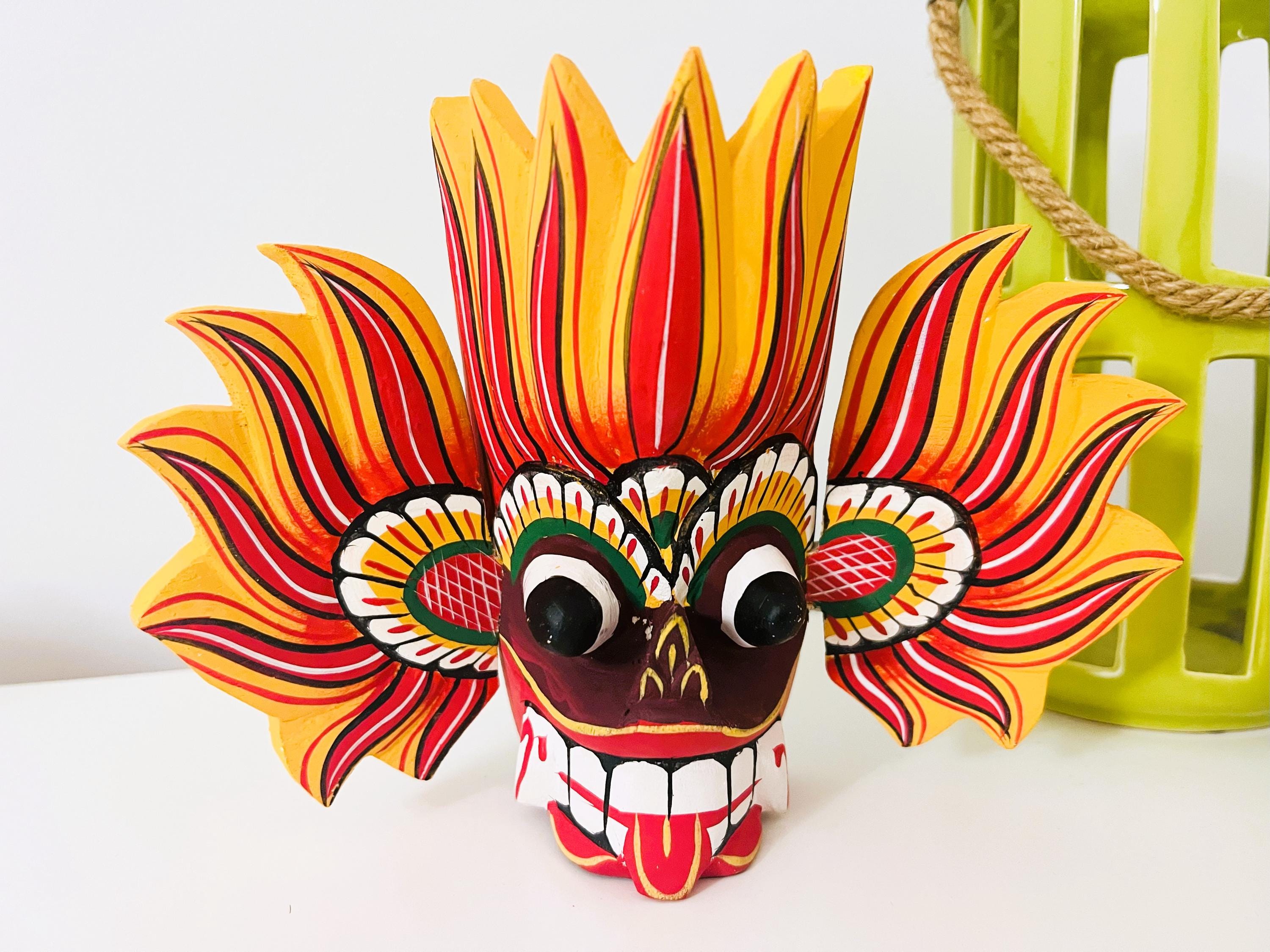 フィギュア スリランカ土産 ハンドメイド木彫り Sri lankan sculpture - Etsy 日本