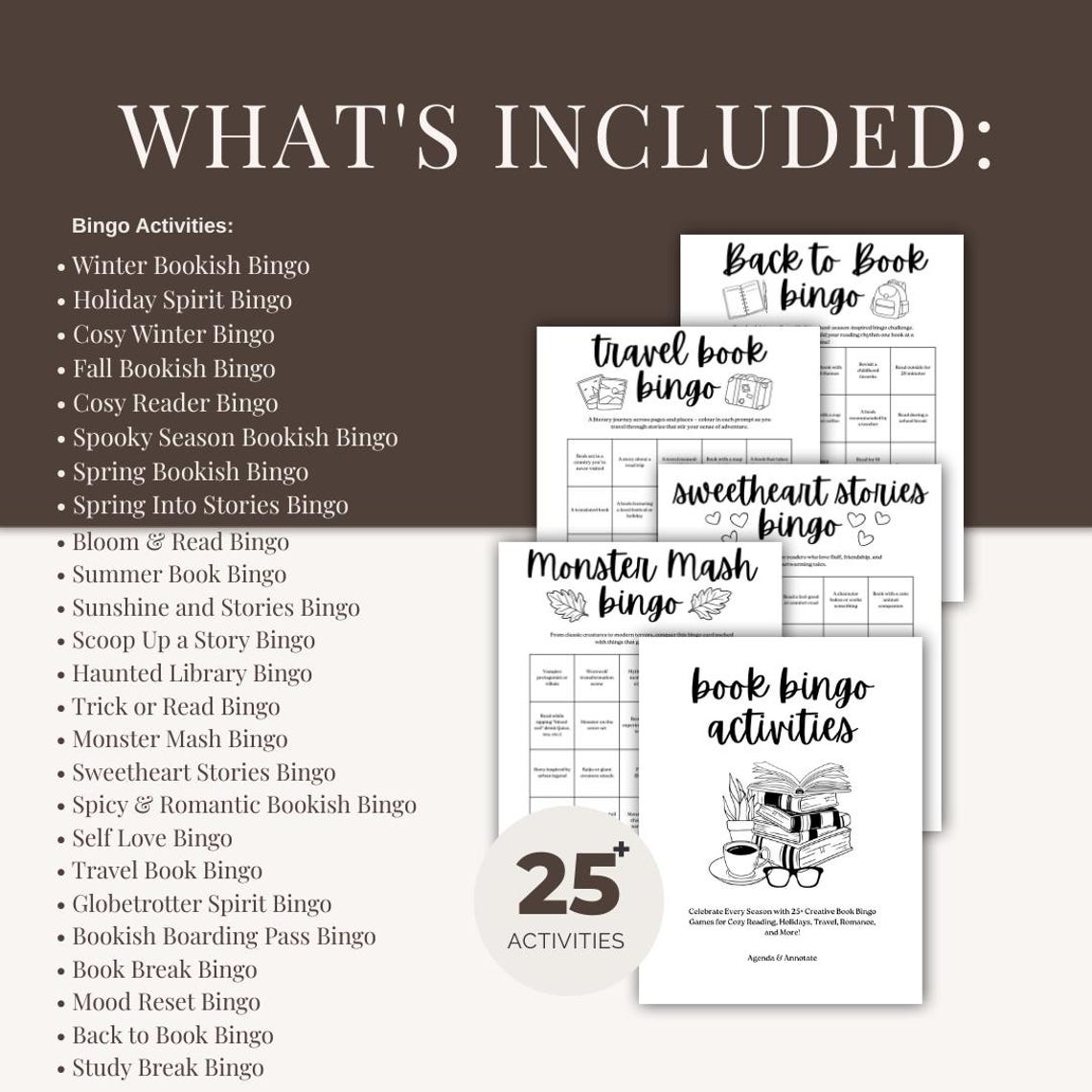 Editable Bookish Bingo Printable | 25+ Canva Templates | Reusable ...