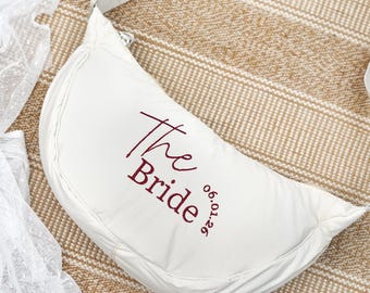 Sac à bandoulière, cadeaux pour la mariée de l'équipe, nom brodé, cadeau pour homme fleur, sac pour la mariée, cadeaux d'enterrement de vie de jeune fille ou de jeune garçon, cadeaux de fille de fleur 26020901