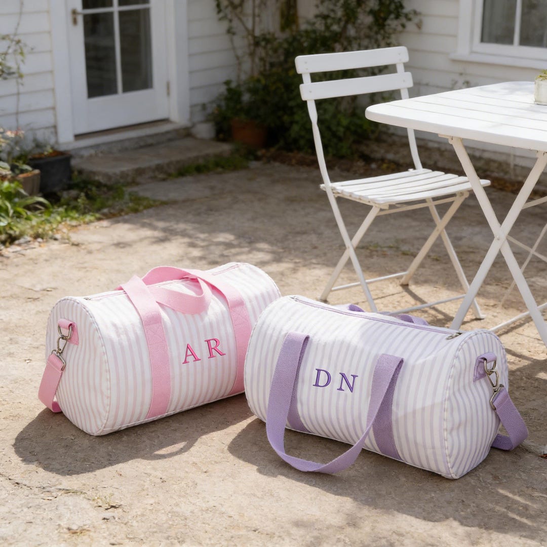 Striped Duffle Bag Womens Weekender Bags Embroidered Travel Bags striped-duffle-bag-womens-weekender-bags-embroidered-travel-bags