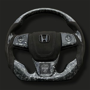 Honda Civic 2016–2021 Carbon Fiber Steering Wheel | Forged 10th Gen Upgrade