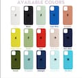 60 Solid Colors Silicone Phone Case for iPhone 16 15 14 Plus 14 Pro 14 13 Pro Max 13 12 11 Pro Max 13 12 11 Mini Case 7 8 Plus product logo